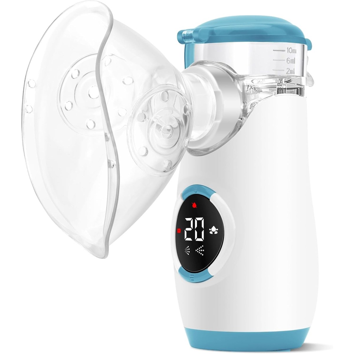 Mayluck Portable Nebulizer with LED Interface